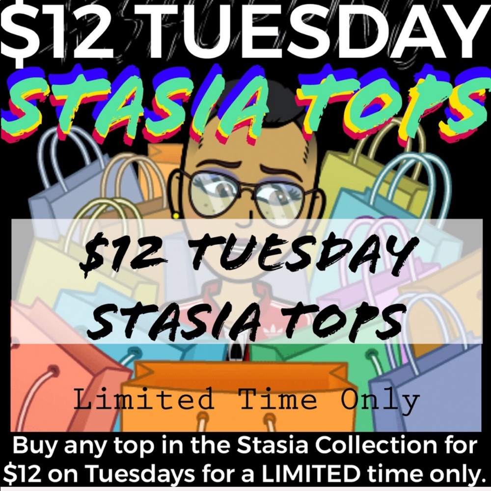 OFFER $12 on a STASIA TOP: IT’s YOURS #STASIA ONLY - Picture 2 of 2